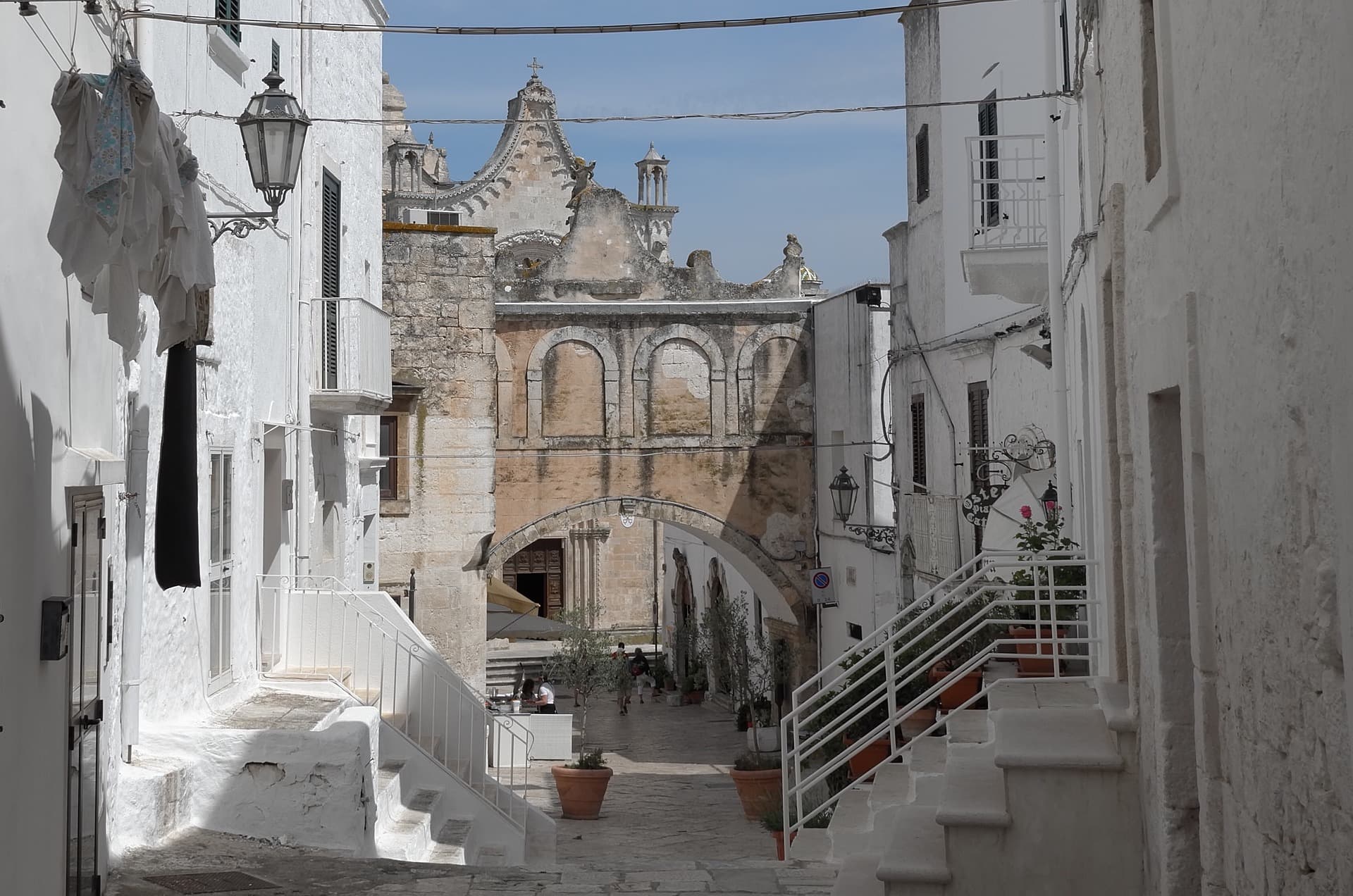 Street View of Ostuni Historic Centre