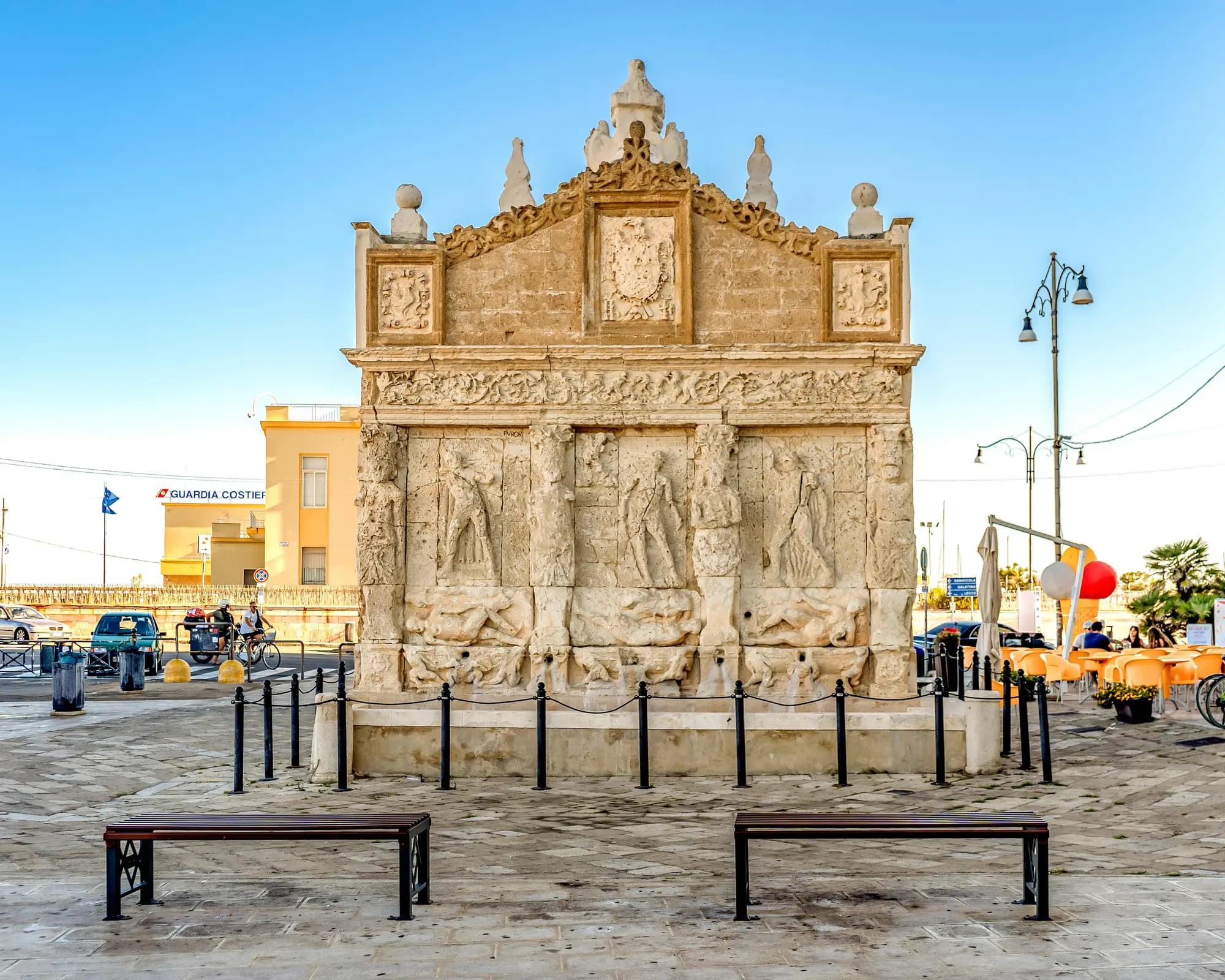 frontside of the Greek Fountain in Gallipoli